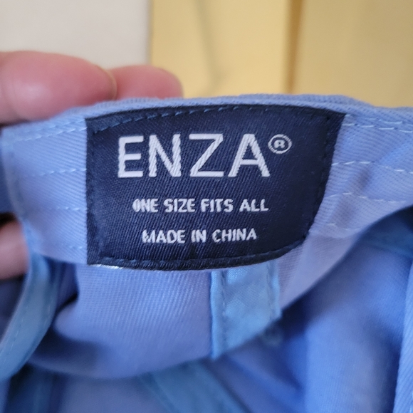 TLC Total Life Changes Blinged Baseball Cap Periwinkle Blue &  Crystals - Picture 5 of 10